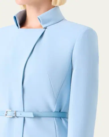 Akris Belted Wool Double-Face Dress | Thumbnail 5 Akris Belted Wool Double-Face Dress | Thumbnail 5