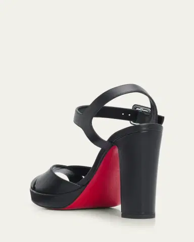 Christian Louboutin 100mm Cora Leather Sandals | Thumbnail 8 Christian Louboutin 100mm Cora Leather Sandals | Thumbnail 8