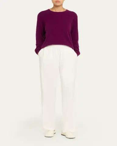 Majestic Filatures Crewneck Cashmere Sweater | Thumbnail 2 Majestic Filatures Crewneck Cashmere Sweater | Thumbnail 2