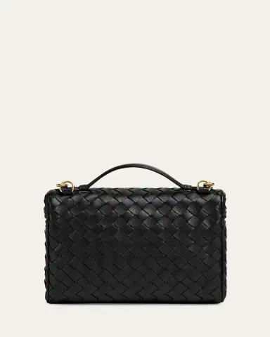 Bottega Veneta Small Soft Vanity Intrecciato Leather Crossbody Bag | Thumbnail 3 Bottega Veneta Small Soft Vanity Intrecciato Leather Crossbody Bag | Thumbnail 3