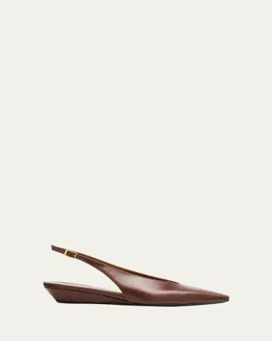 Giuseppe Zanotti Orsola Leather Wedge Pumps | Thumbnail 4 Giuseppe Zanotti Orsola Leather Wedge Pumps | Thumbnail 4