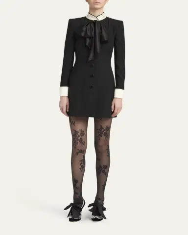 Valentino Garavani Crepe Couture Mini Dress | Thumbnail 2 Valentino Garavani Crepe Couture Mini Dress | Thumbnail 2
