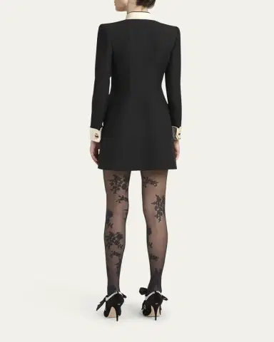Valentino Garavani Crepe Couture Mini Dress | Thumbnail 3 Valentino Garavani Crepe Couture Mini Dress | Thumbnail 3