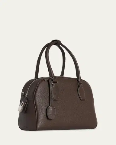 The Row India 10.0 Top-Handle Bag in Calfskin Leather | Thumbnail 2 The Row India 10.0 Top-Handle Bag in Calfskin Leather | Thumbnail 2