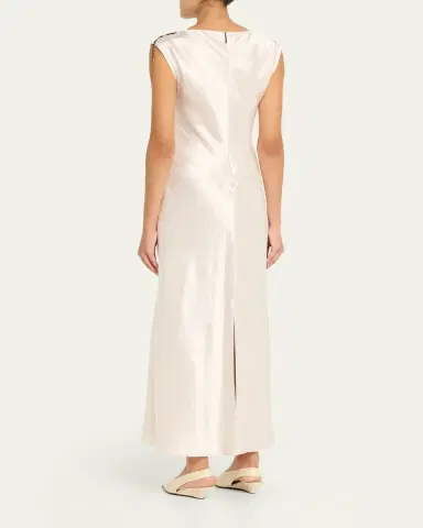 Jason Wu Collection Embellished Washed Twill Column Gown | Thumbnail 3 Jason Wu Collection Embellished Washed Twill Column Gown | Thumbnail 3