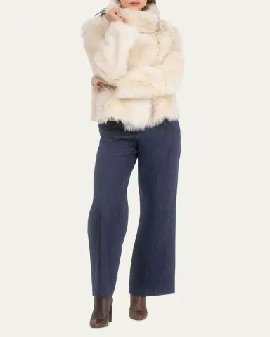 Gorski Reversible Toscana Lamb Shearling Jacket | Thumbnail 2 Gorski Reversible Toscana Lamb Shearling Jacket | Thumbnail 2