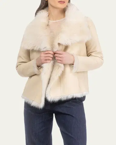 Gorski Reversible Toscana Lamb Shearling Jacket | Thumbnail 5 Gorski Reversible Toscana Lamb Shearling Jacket | Thumbnail 5