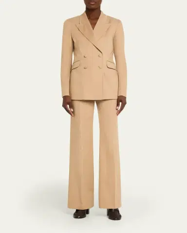Gabriela Hearst Vesta Cotton Twill Flare Pants | Thumbnail 2 Gabriela Hearst Vesta Cotton Twill Flare Pants | Thumbnail 2