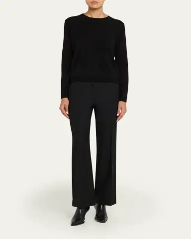 Majestic Filatures Crewneck Cashmere Sweater | Thumbnail 2 Majestic Filatures Crewneck Cashmere Sweater | Thumbnail 2