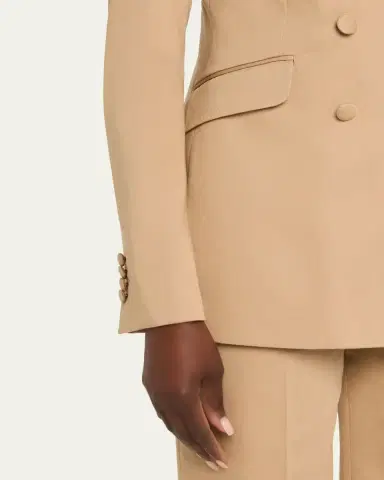 Gabriela Hearst Angela Double-Breasted Blazer Jacket | Thumbnail 5 Gabriela Hearst Angela Double-Breasted Blazer Jacket | Thumbnail 5