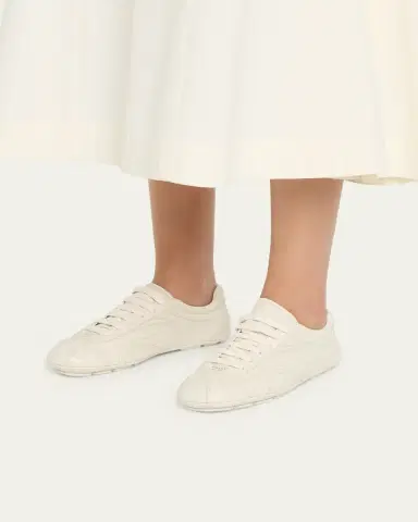 Prada Montecarlo Re-Edition 2005 Antiqued Leather Sneakers | Thumbnail 2 Prada Montecarlo Re-Edition 2005 Antiqued Leather Sneakers | Thumbnail 2