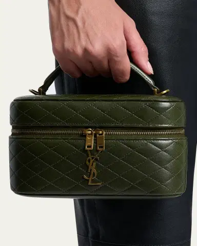 Saint Laurent Gaby Vanity Quilted Leather Bag | Thumbnail 6 Saint Laurent Gaby Vanity Quilted Leather Bag | Thumbnail 6