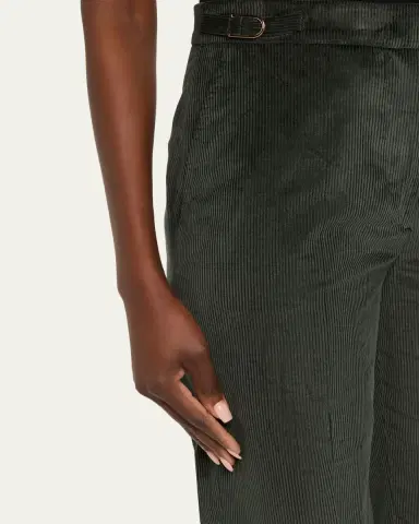 Gabriela Hearst Vesta High-Waist Cotton Corduroy Pants | Thumbnail 5 Gabriela Hearst Vesta High-Waist Cotton Corduroy Pants | Thumbnail 5
