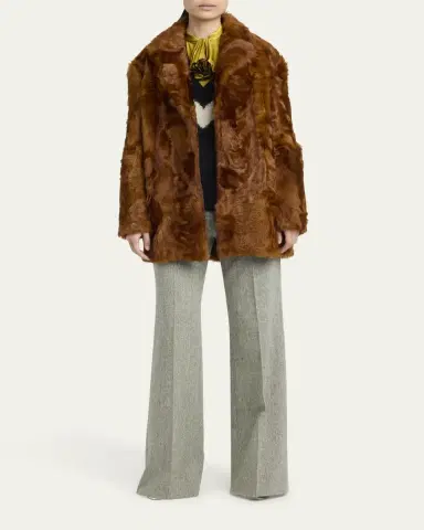 Valentino Garavani Pleated Wool-Blend Trousers | Thumbnail 2 Valentino Garavani Pleated Wool-Blend Trousers | Thumbnail 2