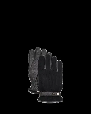 Hestra Gloves Men's Christopher Elk Leather and Cashmere Knit Gloves | Thumbnail 2 Hestra Gloves Men's Christopher Elk Leather and Cashmere Knit Gloves | Thumbnail 2