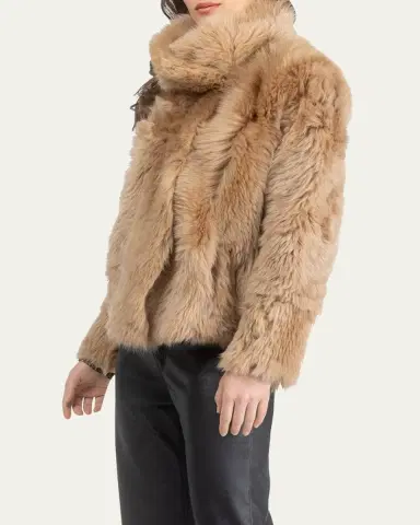 Gorski Reversible Toscana Lamb Shearling Jacket | Thumbnail 4 Gorski Reversible Toscana Lamb Shearling Jacket | Thumbnail 4