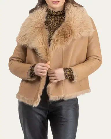 Gorski Reversible Toscana Lamb Shearling Jacket | Thumbnail 5 Gorski Reversible Toscana Lamb Shearling Jacket | Thumbnail 5