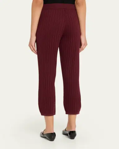 SIMKHAI Tillie Cashmere-Cotton Travel Pants | Thumbnail 3 SIMKHAI Tillie Cashmere-Cotton Travel Pants | Thumbnail 3