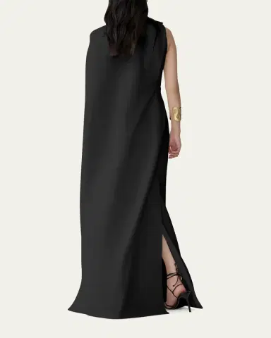 Carolina Herrera Draped Cape Column Gown | Thumbnail 3 Carolina Herrera Draped Cape Column Gown | Thumbnail 3