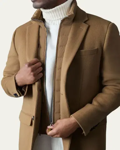 Mackage Men's Skai-SLB 3-in-1 Wool Overcoat with Removable Down Liner | Thumbnail 5 Mackage Men's Skai-SLB 3-in-1 Wool Overcoat with Removable Down Liner | Thumbnail 5