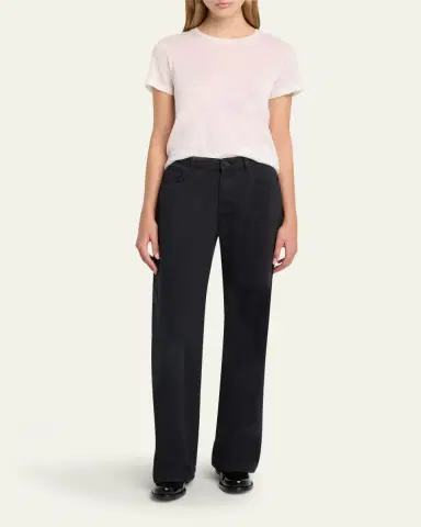 The Row Eglitta Straight-Leg Jeans | Thumbnail 2 The Row Eglitta Straight-Leg Jeans | Thumbnail 2