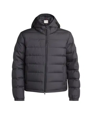 Moncler Men's Quilted Down Hooded Jacket | Thumbnail 1 Moncler Men's Quilted Down Hooded Jacket | Thumbnail 1