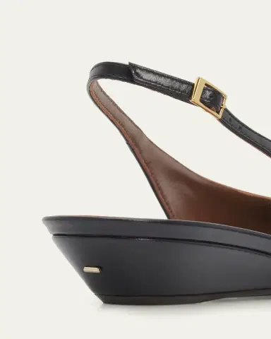 Giuseppe Zanotti Orsola Leather Wedge Pumps | Thumbnail 3 Giuseppe Zanotti Orsola Leather Wedge Pumps | Thumbnail 3