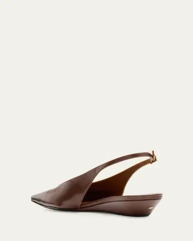 Giuseppe Zanotti Orsola Leather Wedge Pumps | Thumbnail 4 Giuseppe Zanotti Orsola Leather Wedge Pumps | Thumbnail 4