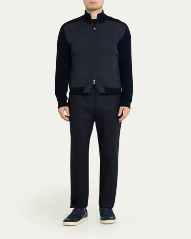 Sease Men's Dinghy Cashmere Rib Reversible Rollneck Sweater | Thumbnail 2 Sease Men's Dinghy Cashmere Rib Reversible Rollneck Sweater | Thumbnail 2
