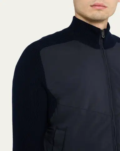 Sease Men's Dinghy Cashmere Rib Reversible Rollneck Sweater | Thumbnail 5 Sease Men's Dinghy Cashmere Rib Reversible Rollneck Sweater | Thumbnail 5