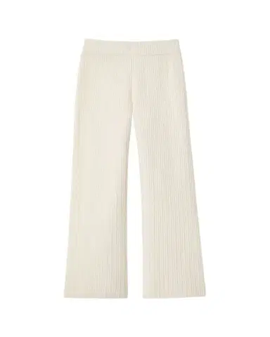 Lafayette 148 New York Striped Straight-Leg Cashmere Pants | Thumbnail 1 Lafayette 148 New York Striped Straight-Leg Cashmere Pants | Thumbnail 1