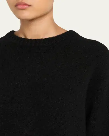 Guest in Residence Cozy Cashmere Crewneck Sweater | Thumbnail 5 Guest in Residence Cozy Cashmere Crewneck Sweater | Thumbnail 5