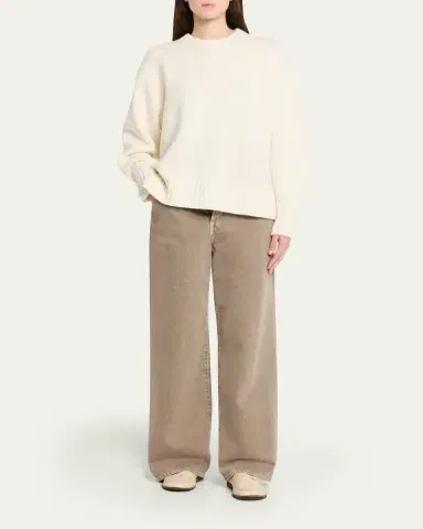 Guest in Residence Cozy Cashmere Crewneck Sweater | Thumbnail 6 Guest in Residence Cozy Cashmere Crewneck Sweater | Thumbnail 6