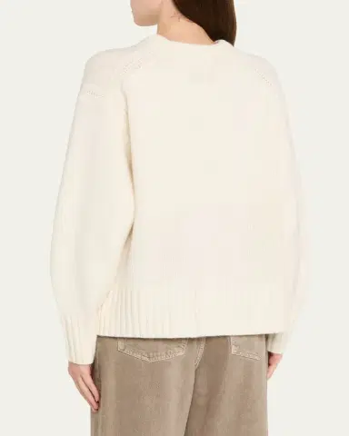 Guest in Residence Cozy Cashmere Crewneck Sweater | Thumbnail 7 Guest in Residence Cozy Cashmere Crewneck Sweater | Thumbnail 7