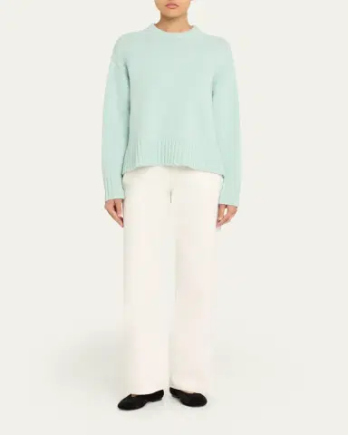 Guest in Residence Cozy Cashmere Crewneck Sweater | Thumbnail 10 Guest in Residence Cozy Cashmere Crewneck Sweater | Thumbnail 10