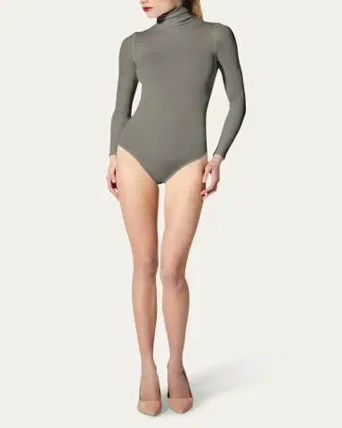 Wolford Colorado Turtleneck Thong Bodysuit | Thumbnail 2 Wolford Colorado Turtleneck Thong Bodysuit | Thumbnail 2