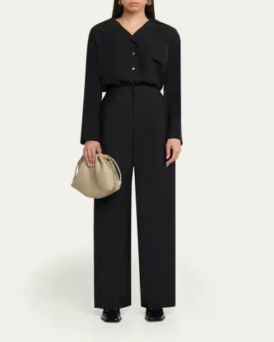 Loewe Flamenco Medium Shoulder Bag in Leather | Thumbnail 5 Loewe Flamenco Medium Shoulder Bag in Leather | Thumbnail 5