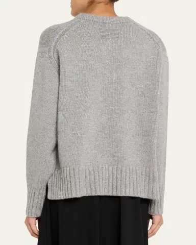 Guest in Residence Cozy Cashmere Crewneck Sweater | Thumbnail 7 Guest in Residence Cozy Cashmere Crewneck Sweater | Thumbnail 7