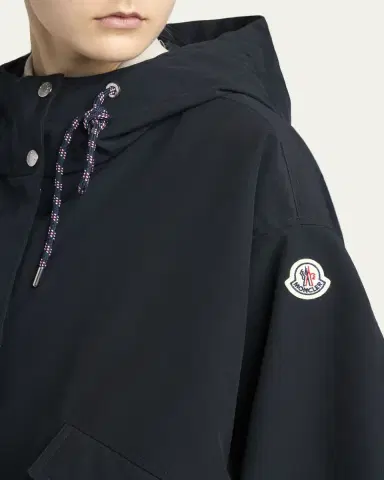 Moncler Eucalyptus Hooded Short Down Jacket | Thumbnail 5 Moncler Eucalyptus Hooded Short Down Jacket | Thumbnail 5