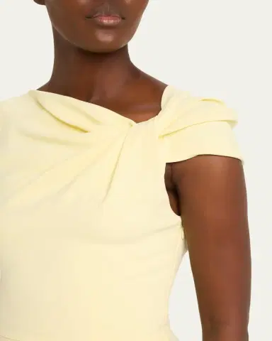 Givenchy Draped Sleeveless Midi Dress | Thumbnail 9 Givenchy Draped Sleeveless Midi Dress | Thumbnail 9