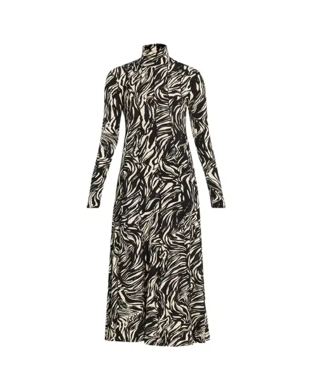 Mabel Jersey Turtleneck Dress Mabel Jersey Turtleneck Dress