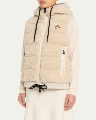 Moncler Grenoble Teddy Padded Vest | Thumbnail 4 Moncler Grenoble Teddy Padded Vest | Thumbnail 4