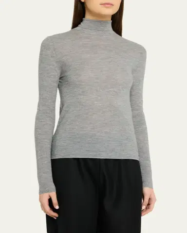 Lisa Yang Lory Cashmere Turtleneck Sweater | Thumbnail 4 Lisa Yang Lory Cashmere Turtleneck Sweater | Thumbnail 4