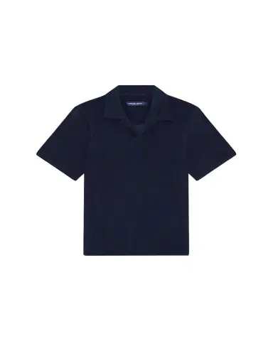 Frescobol Carioca Men's Terry Faust Polo | Thumbnail 1 Frescobol Carioca Men's Terry Faust Polo | Thumbnail 1