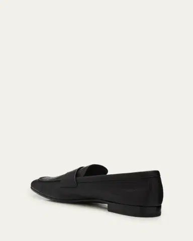 Prada Men's Goat Leather Penny Loafers | Thumbnail 9 Prada Men's Goat Leather Penny Loafers | Thumbnail 9