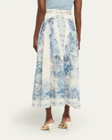 Zimmermann Wanderlust A-Line Maxi Skirt | Thumbnail 3 Zimmermann Wanderlust A-Line Maxi Skirt | Thumbnail 3