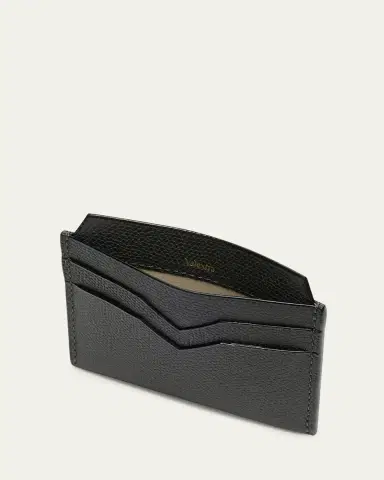 Valextra Calf Leather Card Holder | Thumbnail 4 Valextra Calf Leather Card Holder | Thumbnail 4