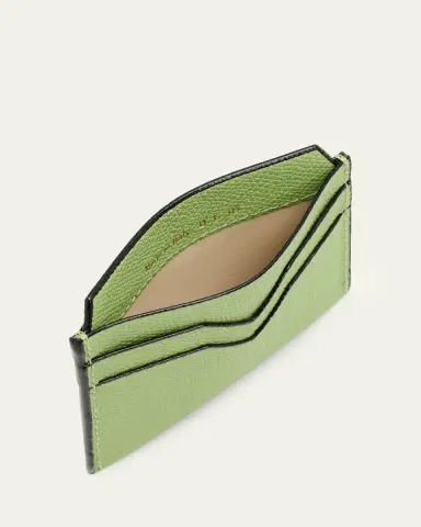 Valextra Calf Leather Card Holder | Thumbnail 8 Valextra Calf Leather Card Holder | Thumbnail 8
