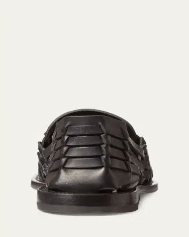 Ralph Lauren Purple Label Handwoven Leather Sandal | Thumbnail 3 Ralph Lauren Purple Label Handwoven Leather Sandal | Thumbnail 3