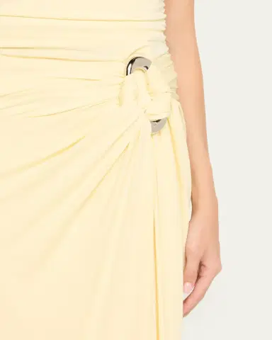 SIMKHAI Emma Draped Strapless Dress | Thumbnail 5 SIMKHAI Emma Draped Strapless Dress | Thumbnail 5